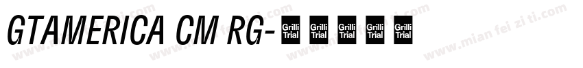 GTAMERICA CM RG字体转换